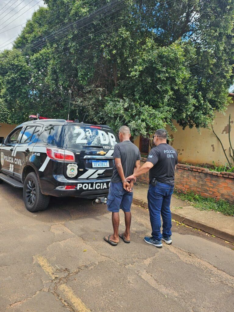 Imagem de compartilhamento para o artigo Foragido por estupro e roubo em SP é preso pela SIG em Três Lagoas da MS Todo dia